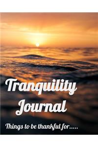 Tranquility Journal