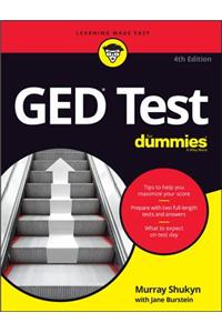 GED Test for Dummies 4e