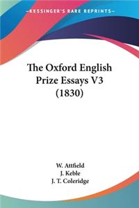 Oxford English Prize Essays V3 (1830)