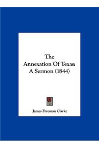 The Annexation of Texas
