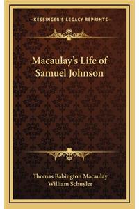 Macaulay's Life of Samuel Johnson