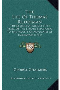 The Life Of Thomas Ruddiman