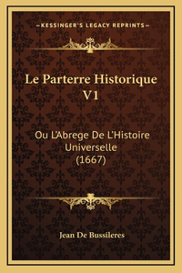 Le Parterre Historique V1