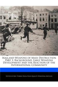 Iraq and Weapons of Mass Destruction Part 1