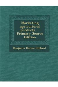 Marketing Agricultural Products