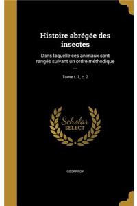 Histoire Abregee Des Insectes
