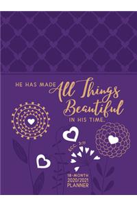 All Things Beautiful 2021 Planner