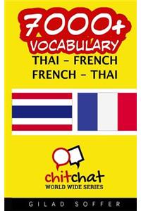 7000+ Thai - French French - Thai Vocabulary