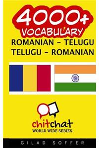 4000+ Romanian - Telugu Telugu - Romanian Vocabulary