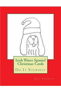 Irish Water Spaniel Christmas Cards