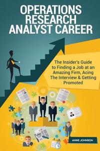 Operations Research Analyst Career (Special Edition)
