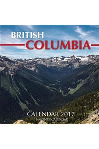 BRITISH COLUMBIA Calendar 2017