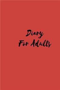 Diary For Adults