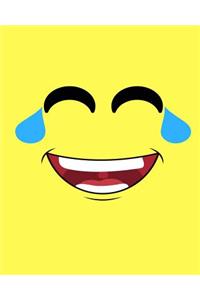 Crying With Tears of Joy Emoji Sketchbook