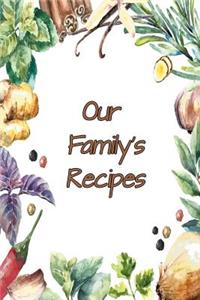 Our Family's Recipes