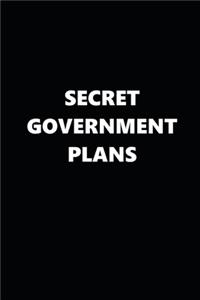 2020 Daily Planner Funny Humorous Secret Government Plans Plans 388 Pages