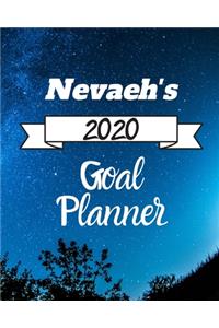 Nevaeh's 2020 Goal Planner