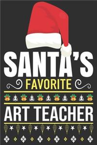 Santa's favorite art teacher