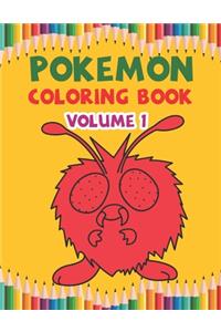 Pokemon Coloring Book Volume 1