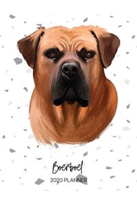 Boerboel 2020 Planner: Dated Weekly Diary With To Do Notes & Dog Quotes