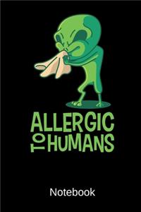 Allergic To Humans Notebook