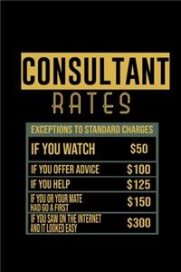 Consultant rates