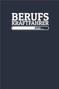 Berufskraftfahrer lädt