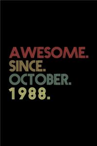 Awesome. Since. October. 1988.