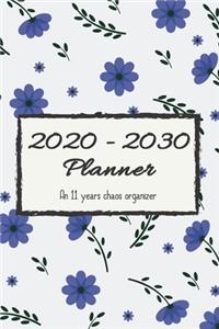 2020 - 2030 Planner