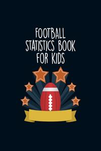 Football Statistics Book For Kids