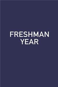 Freshman Journal