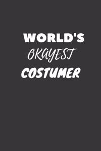 World's Okayest Costumer Notebook