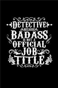 Detective official job title