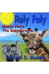 Roly Poly Meets Jerry The Baby Giraffe