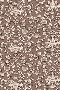 Journal Light Brown Asian Damask