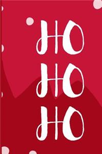 Ho Ho Ho Christmas Journal Notebook