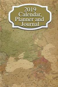 2019 Calendar, Planner and Journal