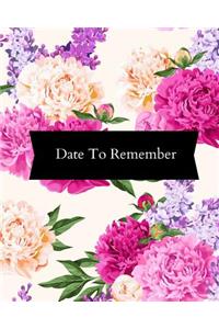 Date to Remember