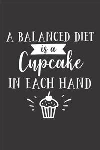 A Balanced Diet Is a Cupcake in Each Hand
