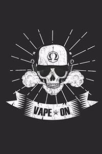 Vaping Skull with Headphones