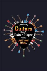 How Many Guitars Does a Guitar Player Needs? Just One More