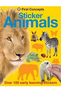 First Sticker Concepts Animals