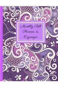Monthly Bill Planner and Organizer- Artwork