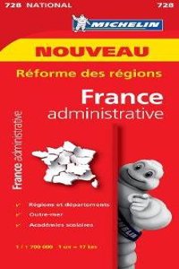 France Administrative Department National Map 728