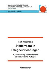 Steuerrecht in Pflegeeinrichtungen