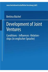 Development of Joint Ventures