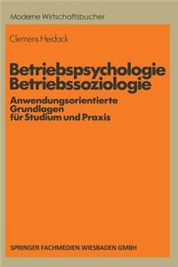 Betriebspsychologie/Betriebssoziologie