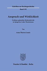 Anspruch Und Wirklichkeit