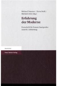 Erfahrung Der Moderne