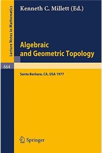Algebraic and Geometric Topology